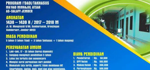 Pendaftaran Santri Baru