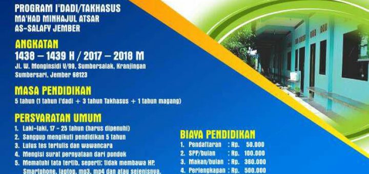 Pendaftaran Santri Baru