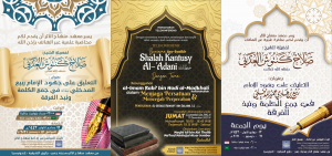 Poster Muhadharah Buatan Santri