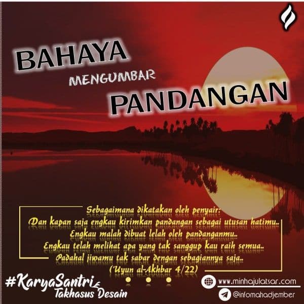 Bahaya Mengumbar Pandangan
