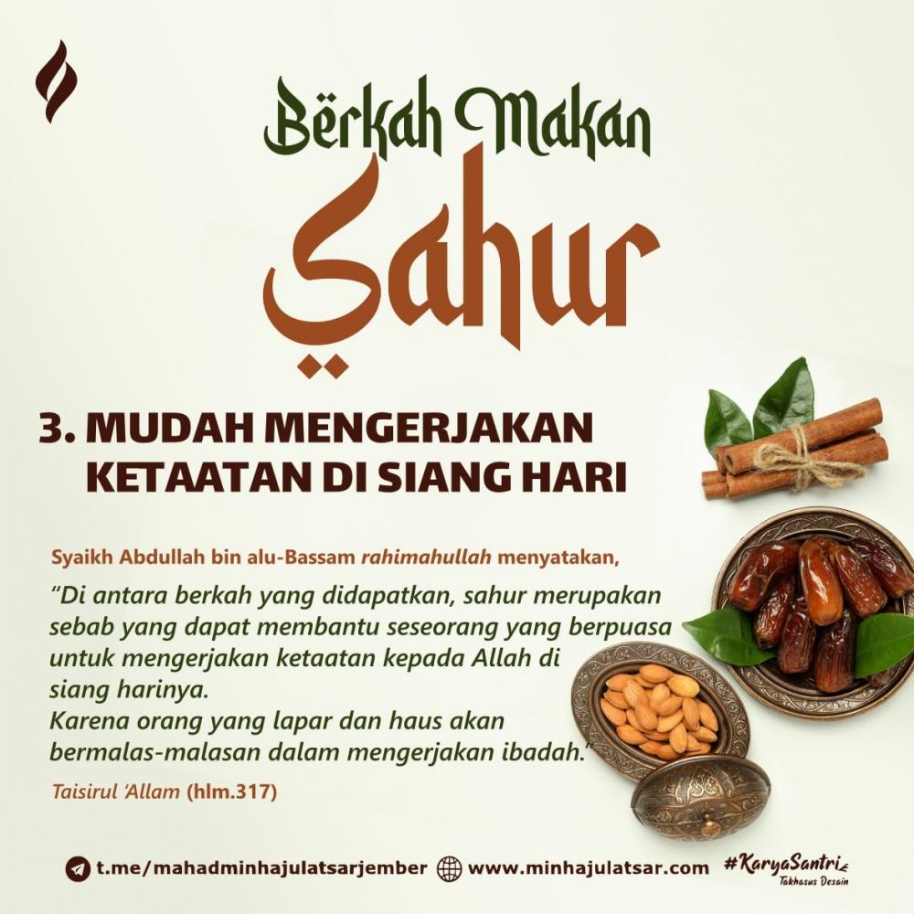 Berkah Makan Sahur (3-5)