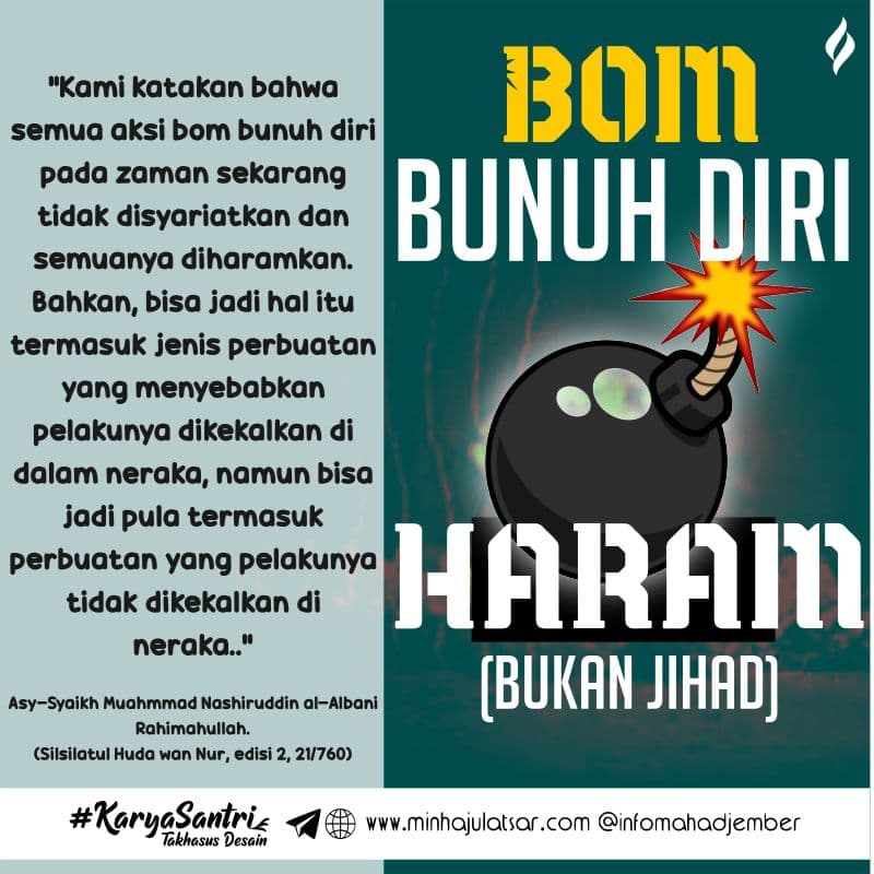 Bom Bunuh Diri Haram Hukumnya