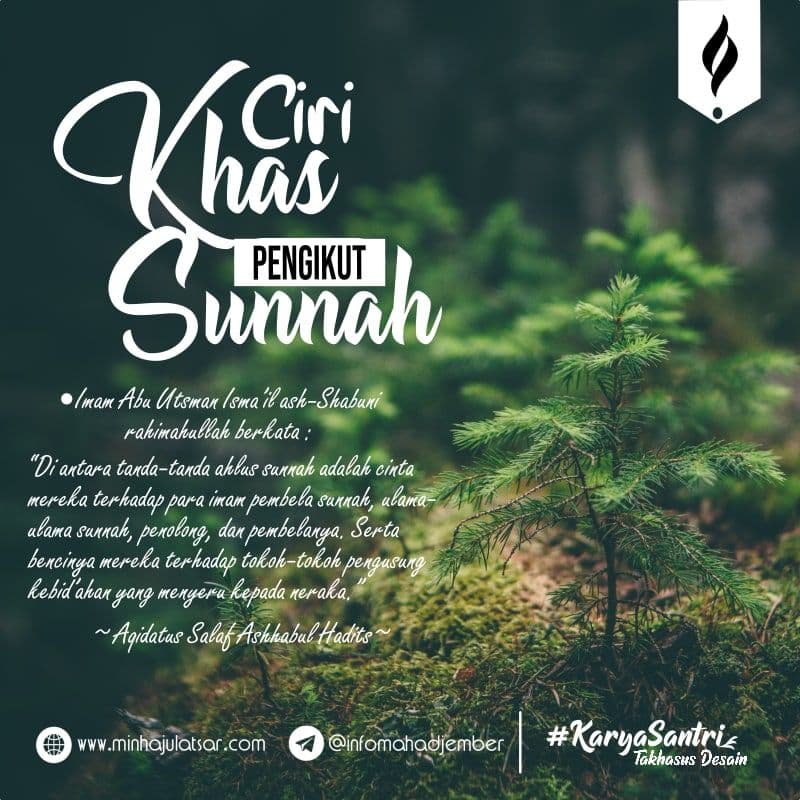 Ciri Khas Pengikut Sunnah