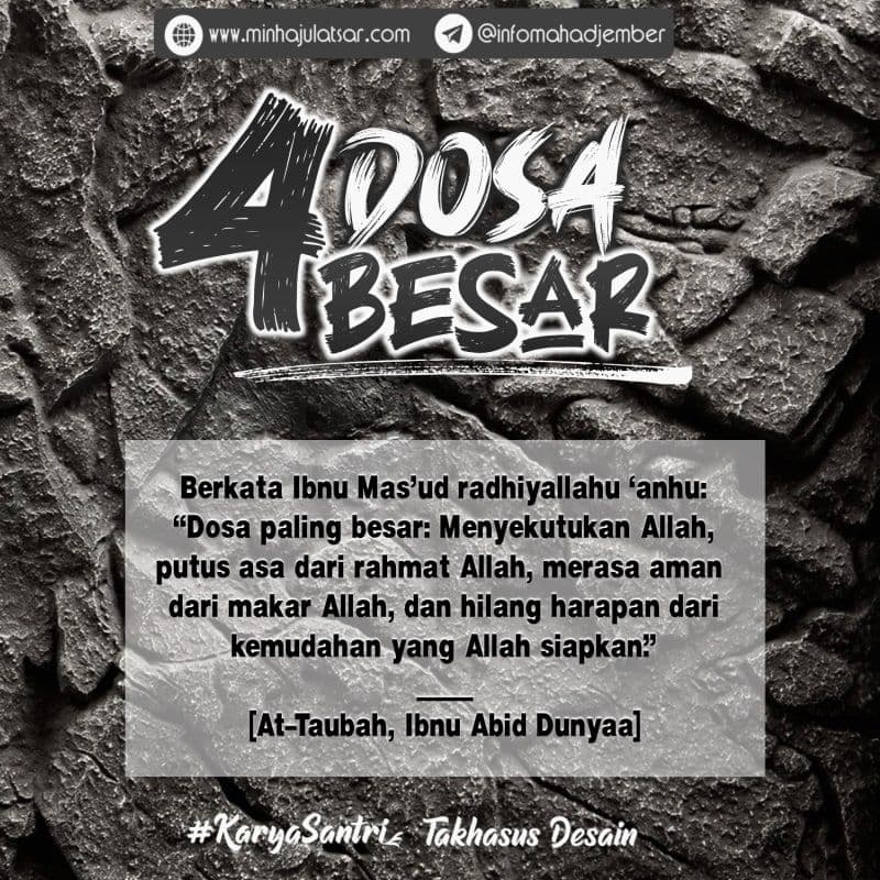 Empat Dosa Besar