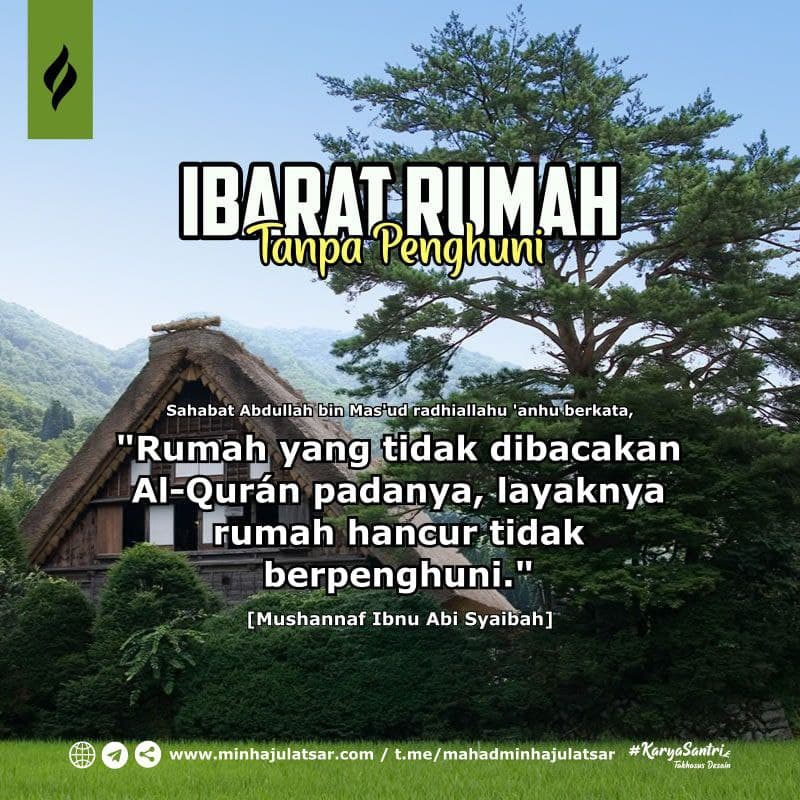 Ibarat Rumah Tanpa Penghuni