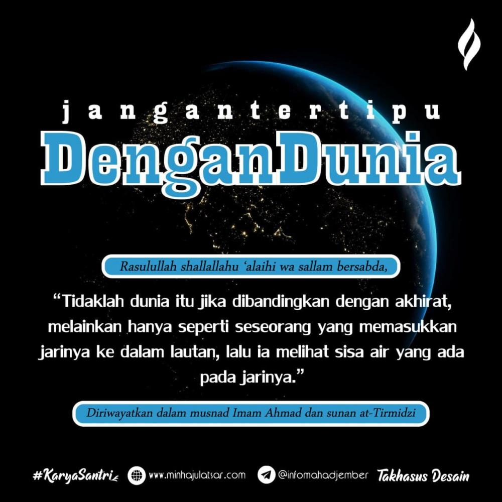 Jangan Tertipu Dengan Dunia